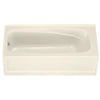 [1748202.222] Colony 5 1/2’ x 32” with Integral Apron Bath tub only - Left Hand Outlet - White