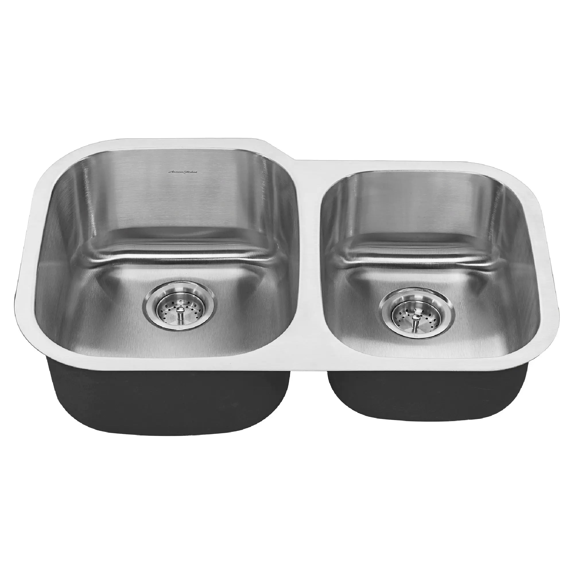 Portsmouth® 32 x 21-Inch Stainless Steel Undermount Double-Bowl Kitchen Sink // STAINLESS STEEL // 29322_18CR9322100S075__1__0_CDNwebp.webp