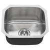 [18SB.9181600S.075] Portsmouth® 18 x 16-Inch Stainless Steel Undermount Single-Bowl Kitchen Sink - Stainless Steel