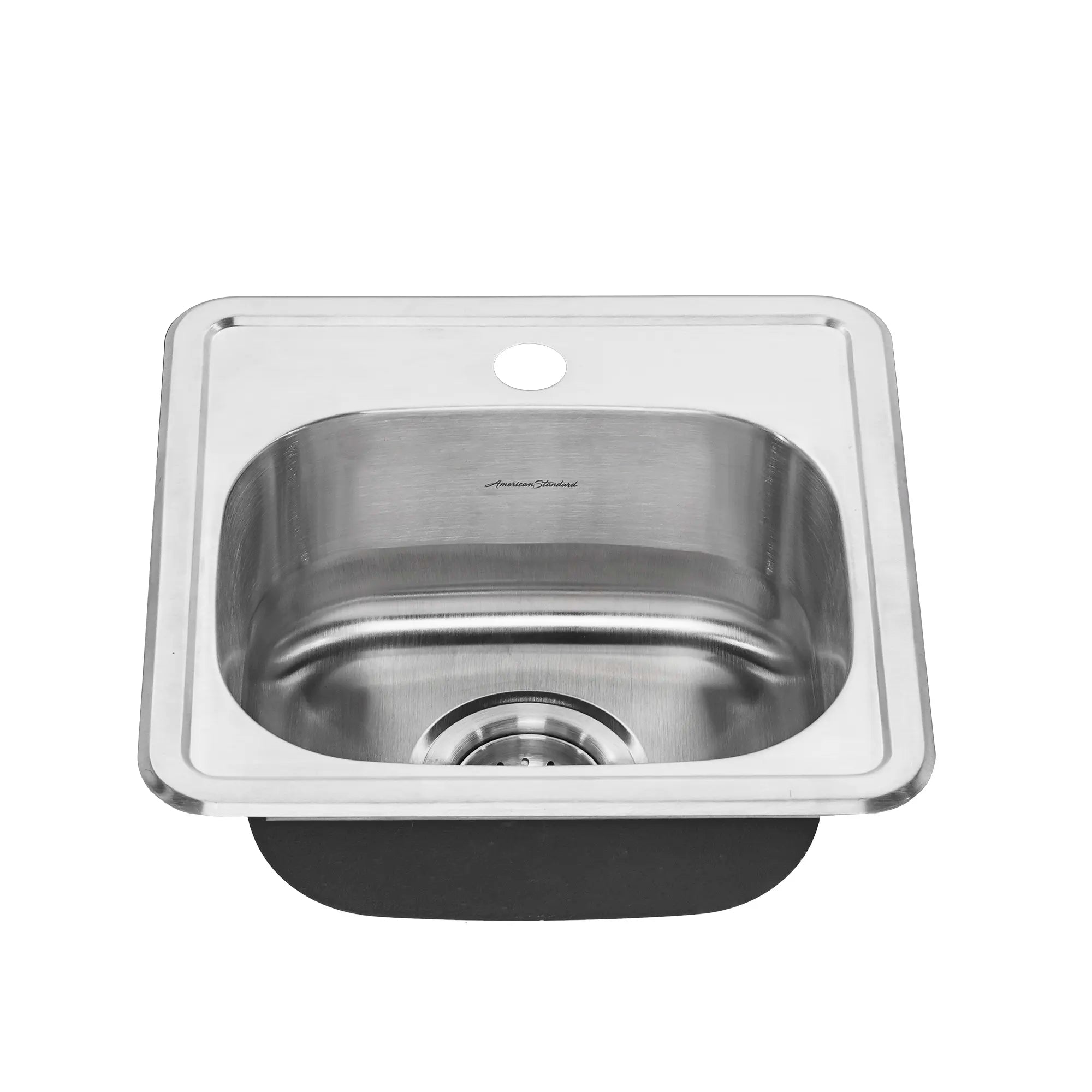 Colony® 15 x 15-Inch Stainless Steel 1-Hole Top Mount Single-Bowl ADA Kitchen Sink // STAINLESS STEEL // 29674_22SB6151511S075_0_CDNwebp.webp