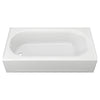[2390202.020] Princeton® Americast® 60 x 30-Inch Integral Apron Bathtub With Left-Hand Outlet - Arctic