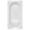 [2391S.020] Princeton® Americast® 60 x 30-Inch Integral Apron Bathtub with Right-Hand Outlet - White