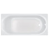 [2391RH.020] Princeton® Americast® 60 x 30-Inch Integral Apron Bathtub with Right-Hand Outlet - White