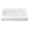 [2394202.011] Princeton® Americast® 60 x 34-Inch Integral Apron Bathtub Left-Hand Outlet With Luxury Ledge - Arctic