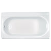 [2394202.011] Princeton® Americast® 60 x 34-Inch Integral Apron Bathtub Left-Hand Outlet With Luxury Ledge - Arctic