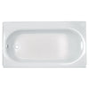 [2394202.020] Princeton® Americast® 60 x 34-Inch Integral Apron Bathtub Left-Hand Outlet With Luxury Ledge - Arctic