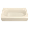 [2395202.021] Princeton® Americast® 60 x 34-Inch Integral Apron Bathtub Right-Hand Outlet with Luxury Ledge - Arctic