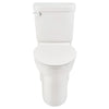[2514101S.020] Clean 1.28 GPF Left Trip Lever Chair Height Elongated-Front 12-in. Rough-In Toilet with Seat - White