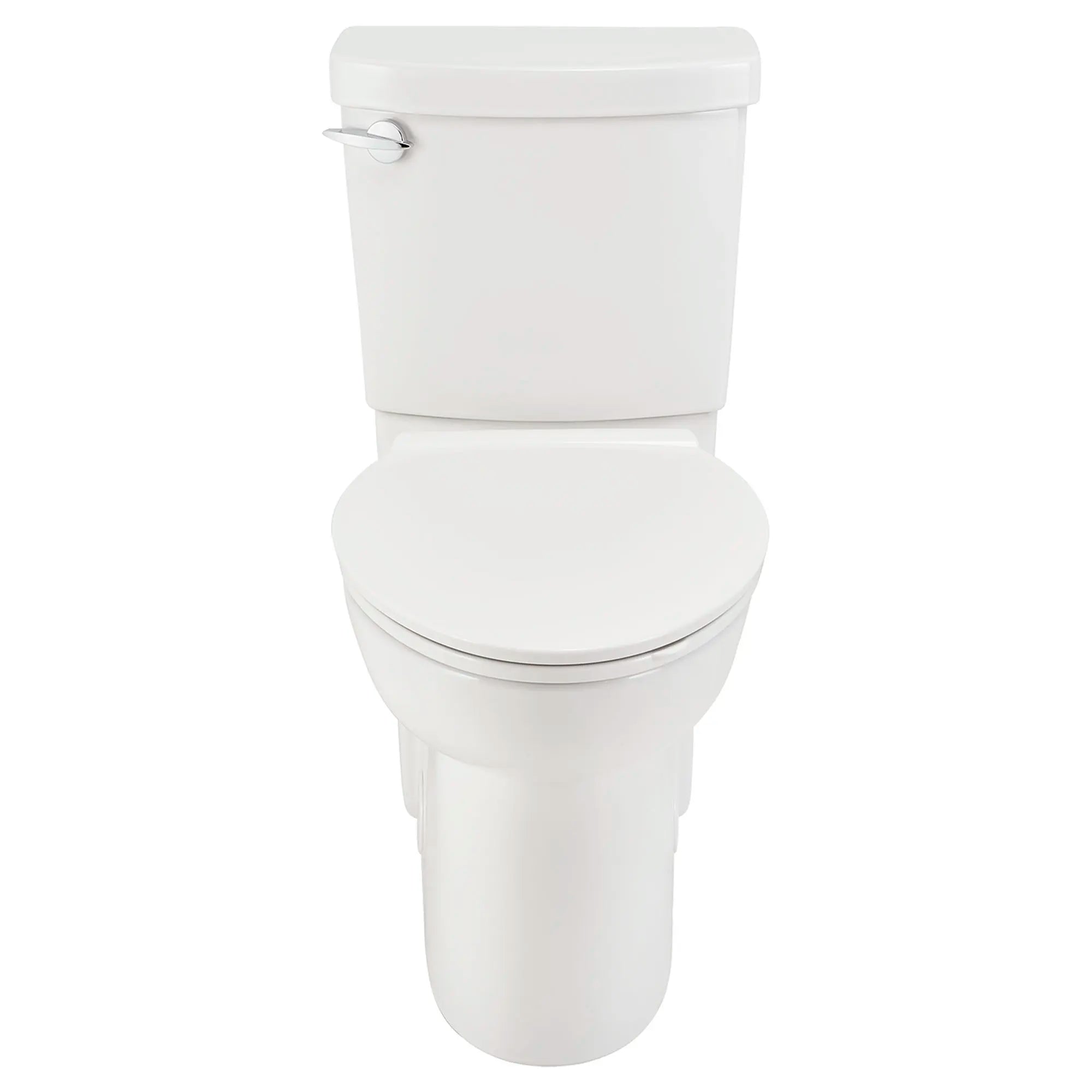 Clean 1.28 GPF Left Trip Lever Chair Height Elongated-Front 12-in. Rough-In Toilet with Seat // WHITE // 30098_2514101S020_0_CDNwebp.webp