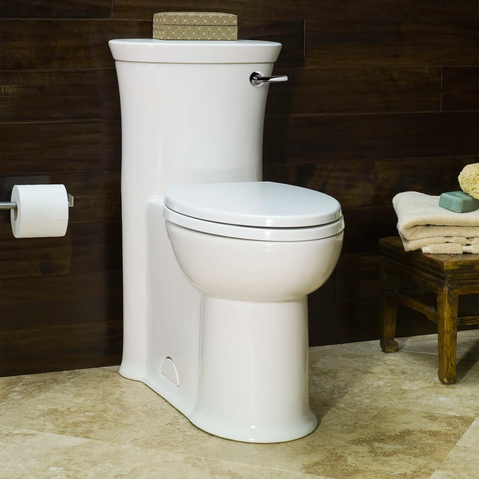 Tropic® One-Piece 1.28 gpf/4.8 Lpf Chair Height Right-Hand Trip Lever Elongated Toilet With Seat // WHITE // 30177_2786813.020_0_CDNwebp.webp