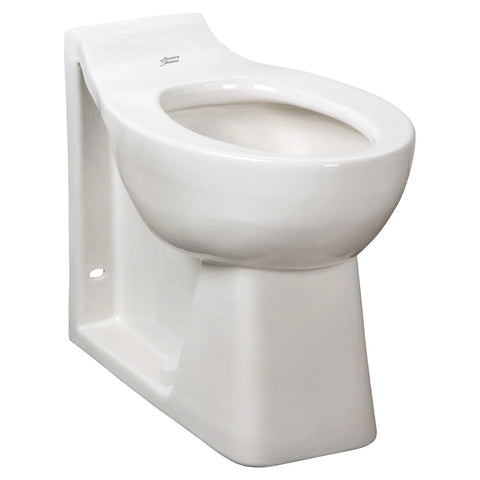 Huron® Floor-Mount, Back Outlet EverClean® Bowl With Integral Seat, Back Spud