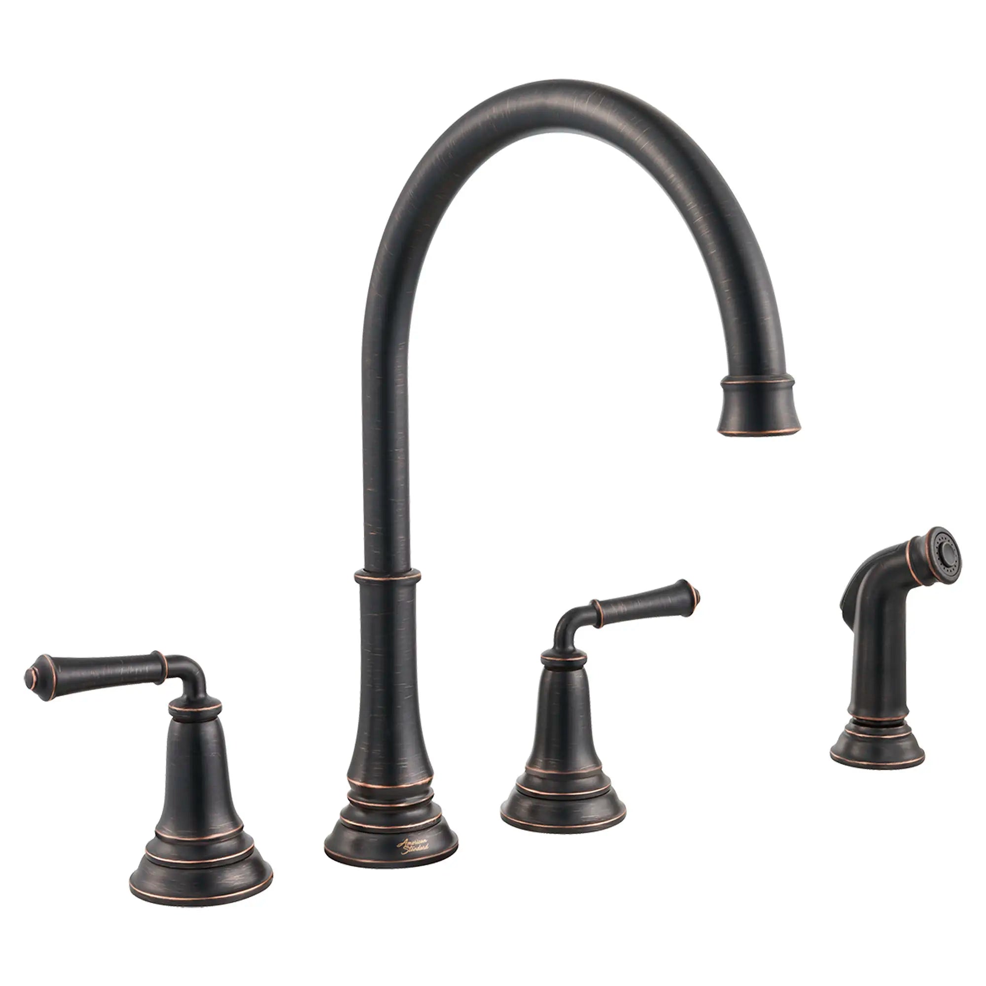 Delancey® 2-Handle Widespread Kitchen Faucet 1.5 gpm/5.7 L/min With Side Spray // LEGACY BRONZE // 30655_4279701278_1_0_CDNwebp.webp