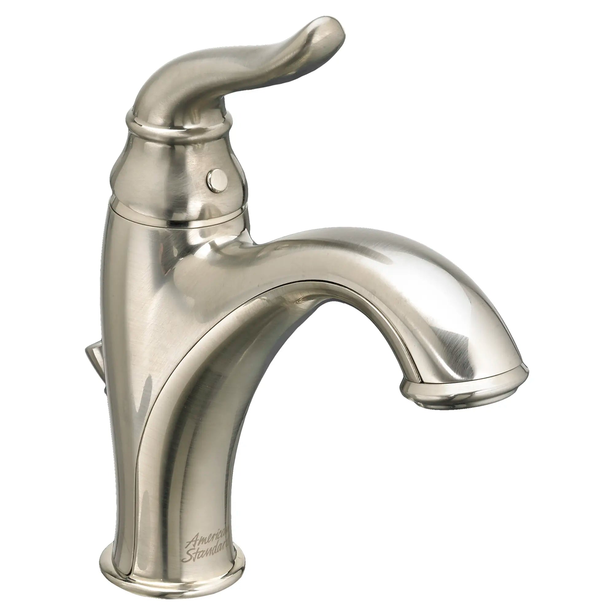 Princeton Single Hole Single-Handle Bathroom Faucet 1.2 GPM with Lever Handle // BRUSHED NICKEL // 30761_4508101295_0_CDNwebp.webp