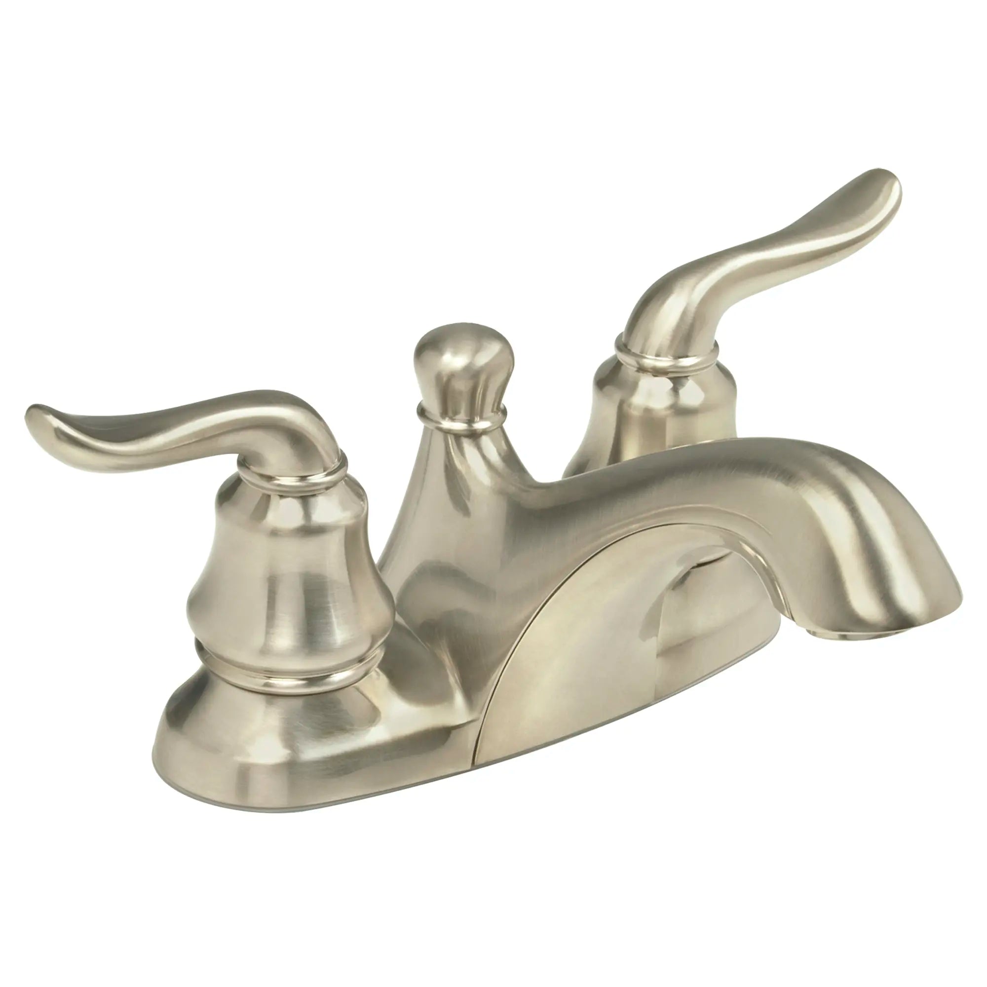 Princeton 4-In. Centerset 2-Handle Bathroom Faucet 1.2 GPM with Lever Handles // BRUSHED NICKEL // 30768_4508201295_0_CDNwebp.webp