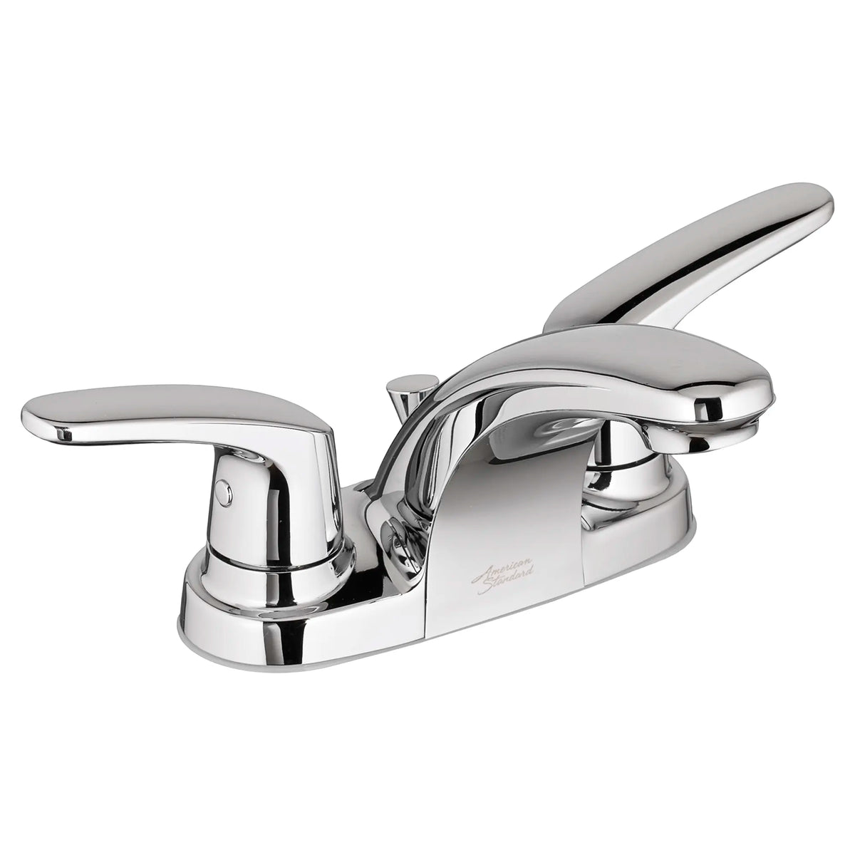 Colony® PRO 4-Inch Centerset 2-Handle Bathroom Faucet 1.0 gpm/3.8 Lpm With Lever Handles // POLISHED CHROME // 31189_7075200002_7075200F10002_7075200NJ002_7075202002_7075205002_03_0_CDNwebp_f826125b-a9b5-4f47-9ab2-347ee1dd6aca.webp