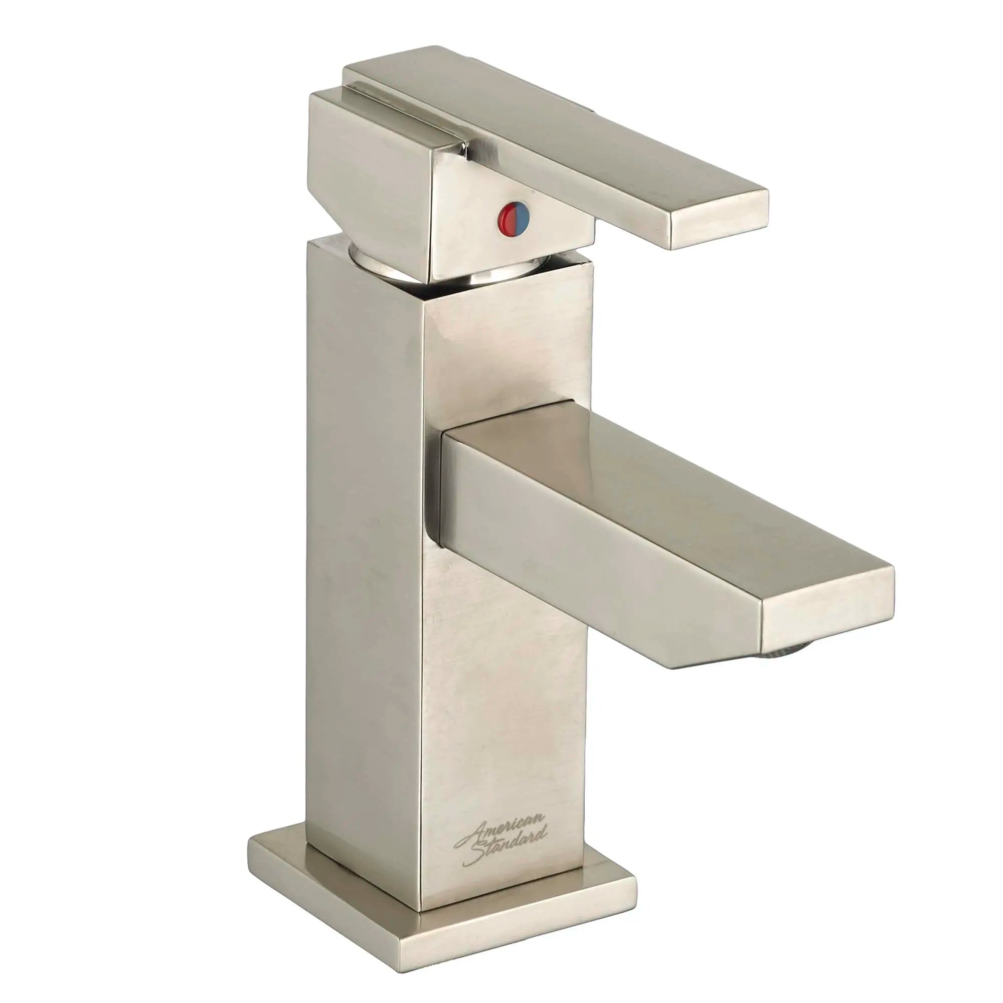 Time Square® Single Hole Single-Handle Bathroom Faucet 1.2 gpm/4.5 L/min With Lever Handle // BRUSHED NICKEL // 31280_7184101295_01_0_CDNwebp.webp
