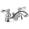 [7411732.002] Hampton 4-In. Centerset 2-Handle Bathroom Faucet 1.2 GPM with Metal Lever Handles - Polished Chrome