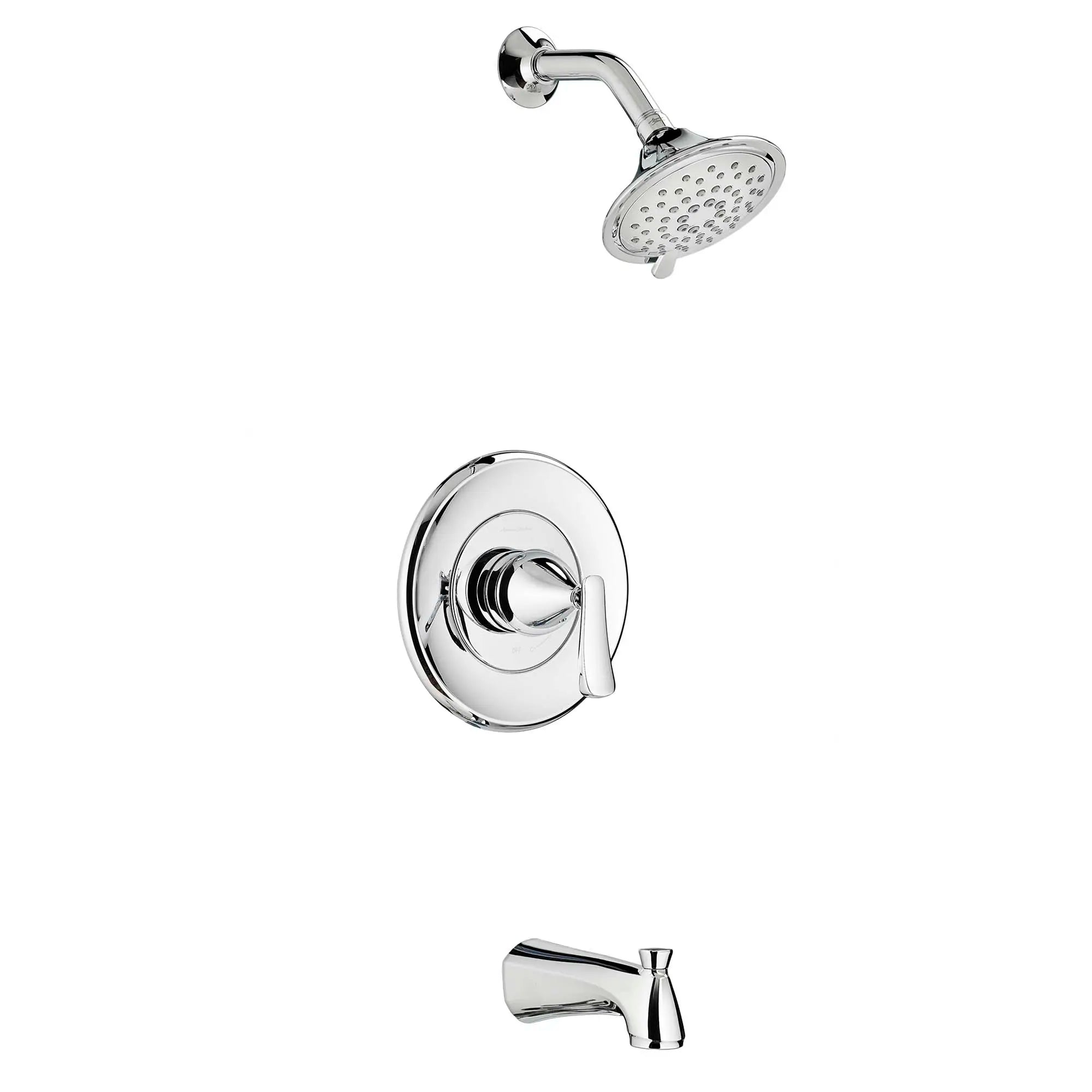 Chatfield® 2.0 GPM Tub and Shower Trim Kit With 3-Function Showerhead, Ceramic Disc Valve Cartridge With Lever Handle // POLISHED CHROME // 31648_7413502002_7413508002_0_CDNwebp.webp
