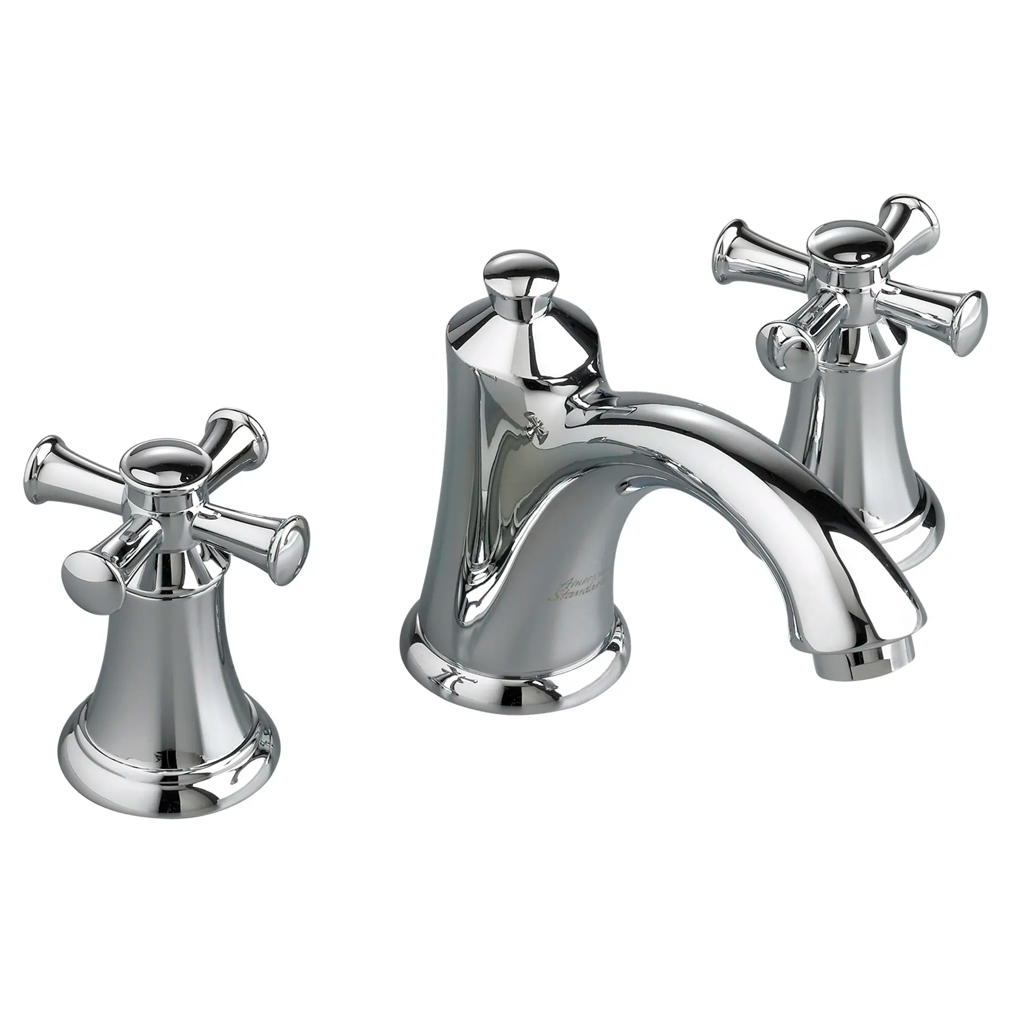 Portsmouth 8-In. Widespread 2-Handle Bathroom Faucet 1.2 GPM with Cross Handles // POLISHED CHROME // 31738_7415821002_0_CDNwebp.webp