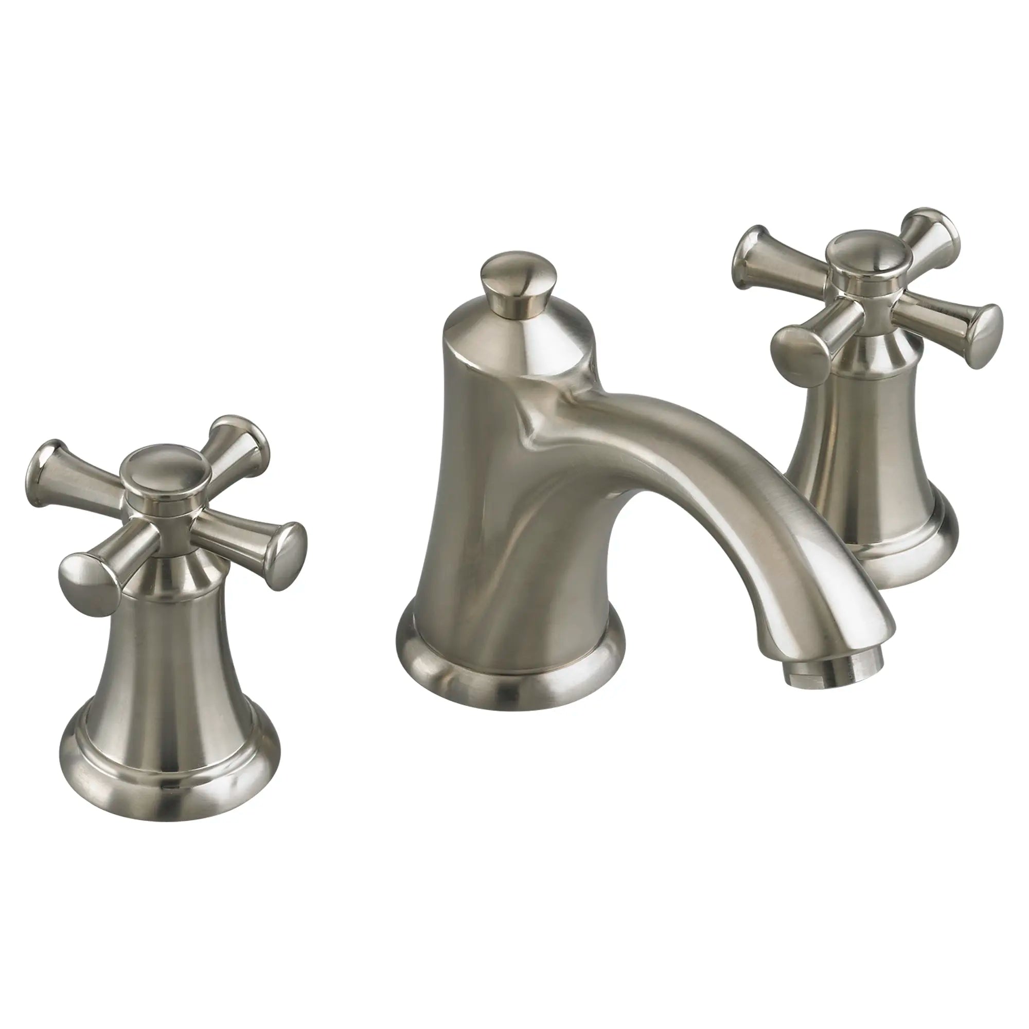 Portsmouth 8-In. Widespread 2-Handle Bathroom Faucet 1.2 GPM with Cross Handles // BRUSHED NICKEL // 31747_7415821295_0_CDNwebp.webp