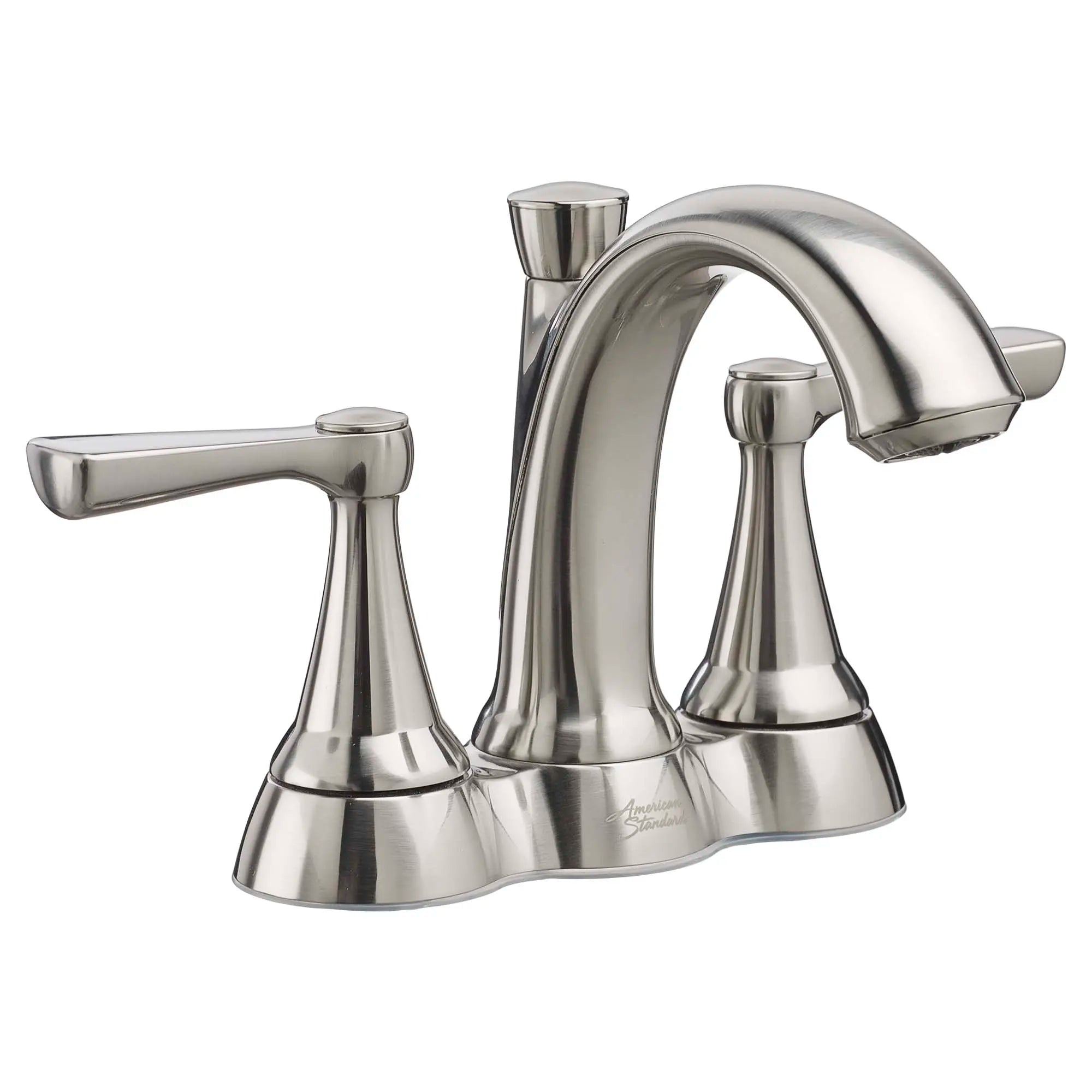 Kempton 4-In. Centerset 2-Handle Bathroom Faucet 1.2 GPM with Lever Handles // BRUSHED NICKEL // 31749_7416201295_0_CDNwebp.webp