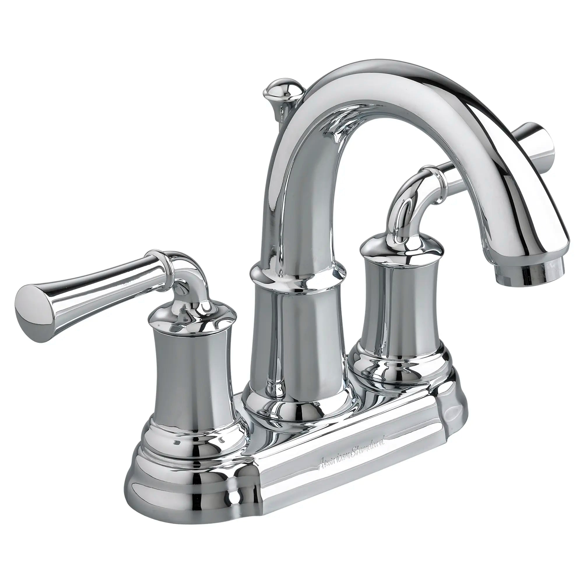 Portsmouth 4-In. Centerset 2-Handle Crescent Spout Bathroom Faucet 1.2 GPM with Lever Handles // POLISHED CHROME // 31762_7420201002_0_CDNwebp.webp