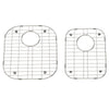 [7432000.075] Stainless Steel Sink Grid - 2 Pack - Stainless Steel