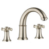 [7430920.295] Berwick Deck-Mount Bathtub Faucet with Cross Handles - Polished Chrome
