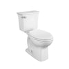 [760AA101.020] Cadet® Ovation Two-Piece 1.28 gpf/4.8 Lpf Chair Height Elongated Toilet With Seat - White