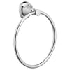 [7722190.002] Estate Towel Ring - Polished Chrome