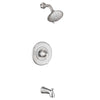 [8473502.075] Belford Bathtub & Shower Faucet with 3-Function Shower Head - Stainless Steel