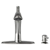 [9015101.075] Mesa 1-Handle Pull-Out Kitchen Faucet with Soap Dispenser - Polished Chrome