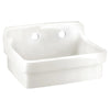[9061193.020] Plaster Wall Mounted Work Sink - White