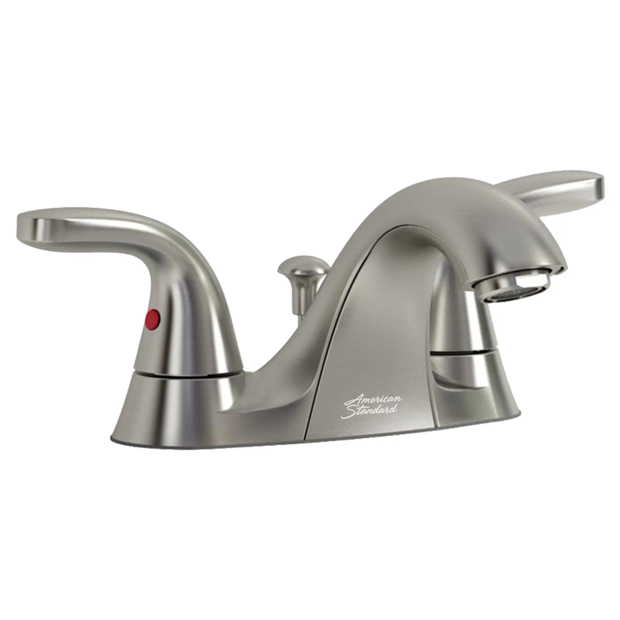 Cadet® 2.0 GPM 4-In. Centerset 2-Handle Bathroom Faucet 1.2 GPM with Plastic Drain // BRUSHED NICKEL // 32617_9091201.295_0_CDNwebp.webp