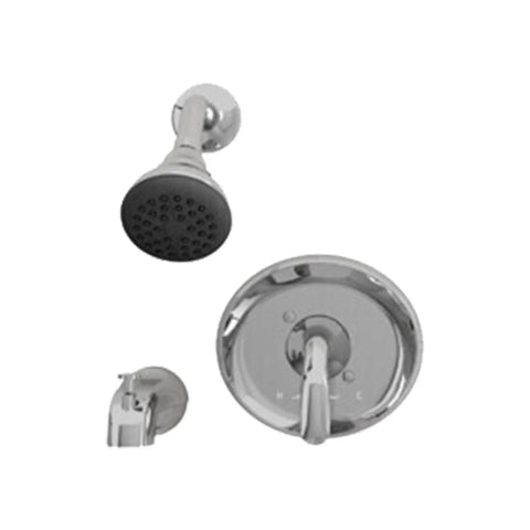 Cadet 1.8 GPM Tub and Shower Trim Kit with Ceramic Disc Valve Cartridge and Lever Handle