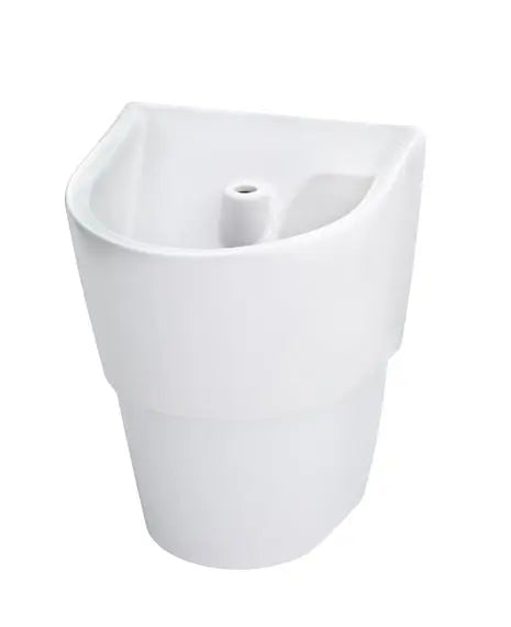 Infection Control Wall-Hung EverClean Sink with Shroud, A-M Drain and A-M P-Trap // WHITE // 32623_9118111020_1_0_CDNwebp.webp
