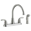 [9379401.075] Fairport® 2-Handle Kitchen Faucet W/ Spray Ss - Stainless Steel