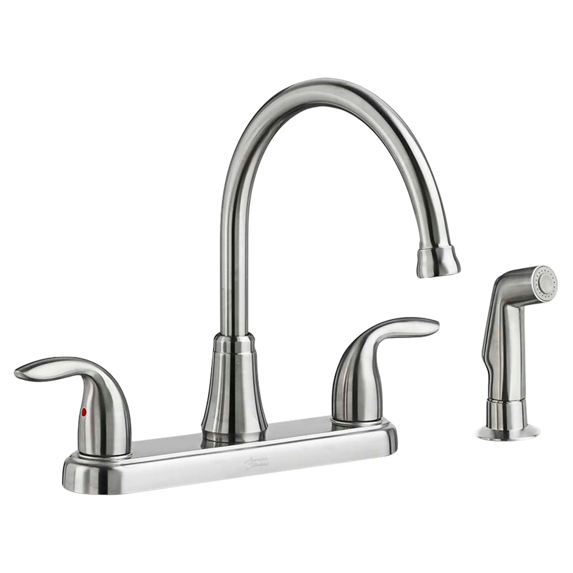 Fairport® 2-Handle Kitchen Faucet W/ Spray Ss // STAINLESS STEEL // 32679_9379401075_0_CDNwebp.webp