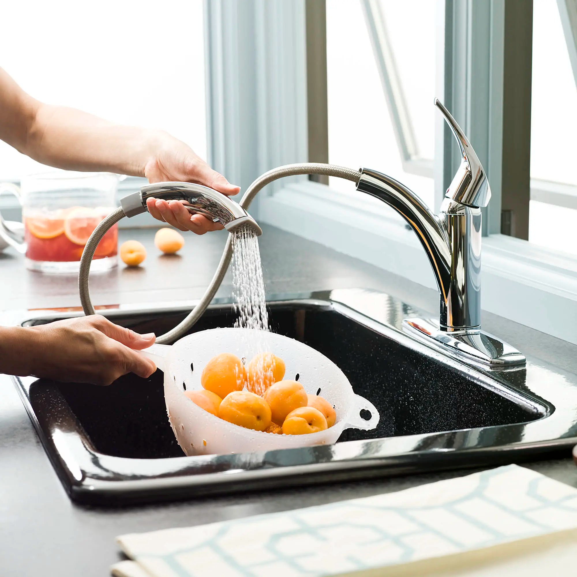 Arch Single Handle Pull Out Kitchen Faucet // POLISHED CHROME // 32880_l_4101100002_2_0_CDNwebp.webp