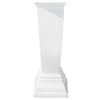[0031000.020] Town Square Pedestal Leg - White
