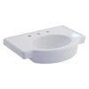 [0282008.020] Retrospect® 8-Inch Widespread Pedestal Sink Top - White