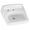 [0356115.020] Lucerne® Wall-Hung Sink With Center Hole Only and Extra Left-Hand Hole - White