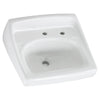 [0356137.020] Lucerne® Wall-Hung Sink With Center Hole Only and Extra Right-Hand Hole - White