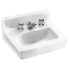 [0373050.020] Penlyn Wall-Mount Sink - White