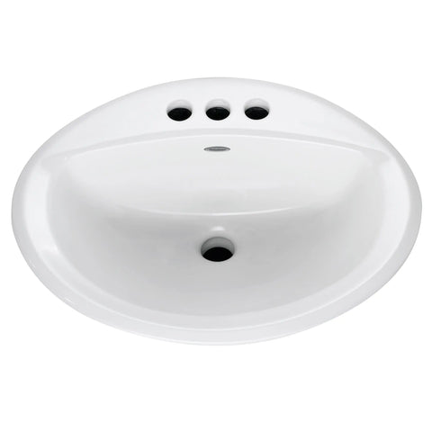 Aqualyn® Drop-In Sink With 4-Inch Centerset Less Overflow