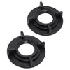 [065800-0070A] Plastic Faucet Mounting Nuts - No Finish