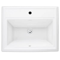 [0700001.020] Town Square Countertop Sink - White