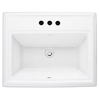 [0700004.020] Town Square Countertop Sink - White