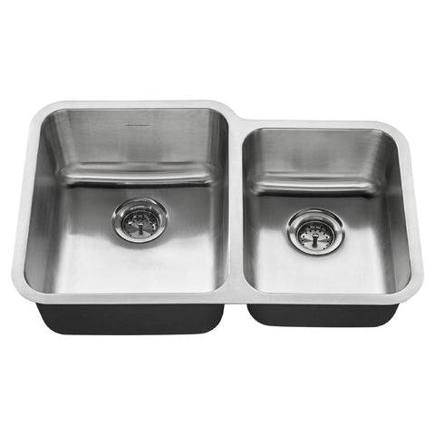 Danville® 31 x 20-Inch Stainless Steel Undermount Double-Bowl Residential Kitchen Sink