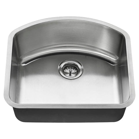 Danville® 23 x 21-Inch Stainless Steel Undermount Single-Bowl Residential Kitchen Sink